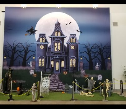 Halloween Banner for The Outlet Collection Mall